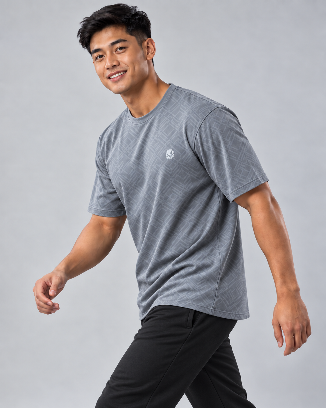 Grey Magnar Pattern Premium Shirt