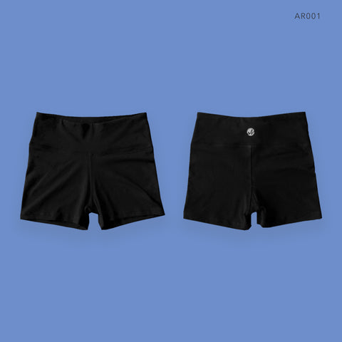 ARYA Cycling Shorts in Black