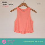 BELLE Crop Tank in Soft Pink
