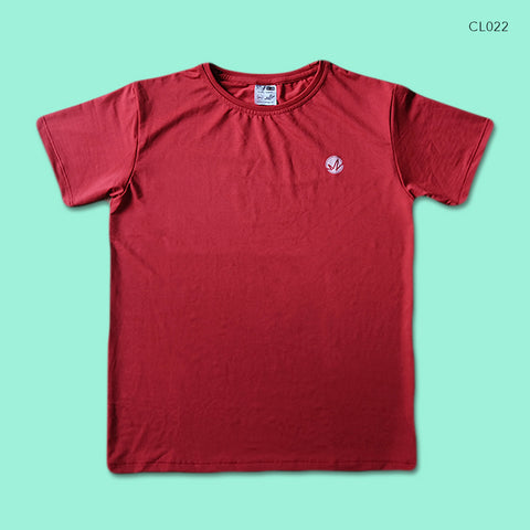 Wine Red Classic Tech Shirt