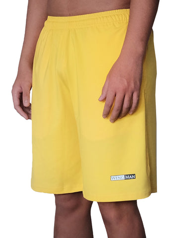 Bright Yellow Training Shorts