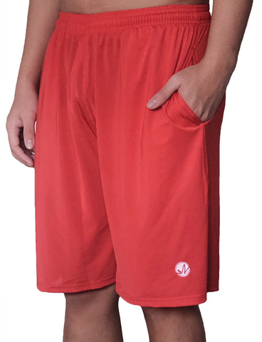 Ruby Red Training Shorts